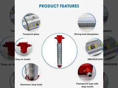 IP65 explosiebestendige lineaire armaturen