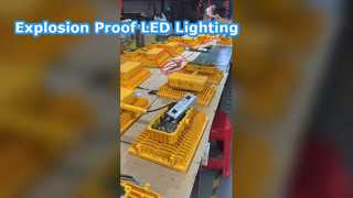 Hoge helderheid IP65 waterdichte 150W-600W LED explosieveilige verlichting voor gevaarlijk