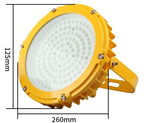 100w explosiebestendige verlichtingsarmaturen Led-stralingslicht Gevaarlijke locatie licht