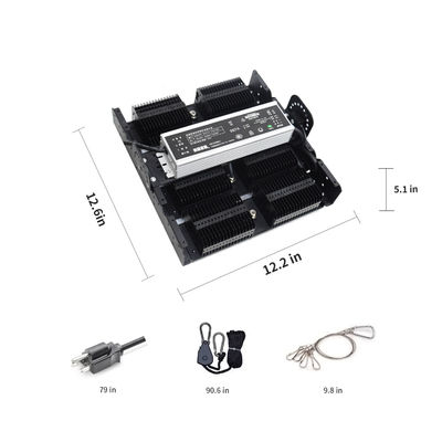 Full Spectrum 250W T5 LED Kweeklamp met Passief Thermisch Beheer voor Kamerplanten