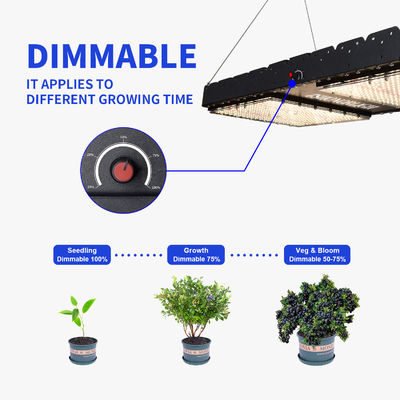 500W Full Spectrum LED Grow Light met E27 basis voor binnenplanten en commercieel gebruik