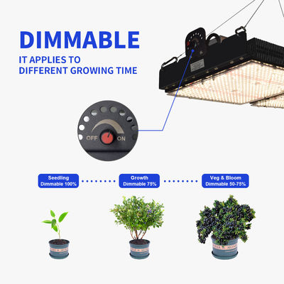 PPFD Lezing Led Grow Light Lampen Voor Innenplanten NR Spectrum