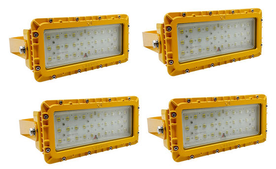 Custom ATEX goedgekeurde LED explosiebestendige schijnwerper met IP65 waterdicht aluminium legering behuizing