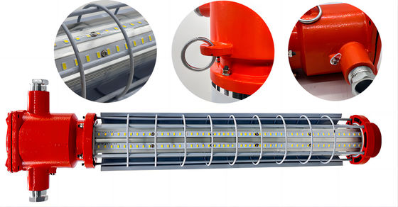 IP65 Exde Mb WF2 explosiebestendige LED-lineaire verlichting voor gevaarlijke plaatsen