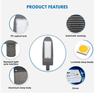 SMD 3030 IP66 3000K tot 6500K High Lumens Led Street Light Voor parkeerplaats, snelweg