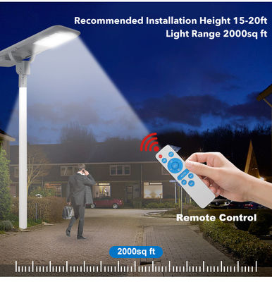 SMD5054 3000-8000K Ip65 Waterdicht Zonne-Led Straatlicht 6V Polykristallijn