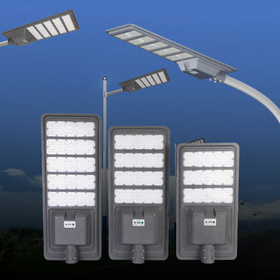 Alles-in-één LED Solar Straatlantaarn met 400W/600W/800W Vermogen, Radarsensor + Lichtregeling + MPPT, en 50000-Uur Levensduur