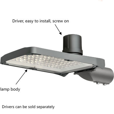 Eenvoudige installatie Unieke afneembare stuurmachine Ip66 Gietgegooid aluminium 60w 100w 150w 200w Lichtcontrole Geïntegreerd Led Street Light