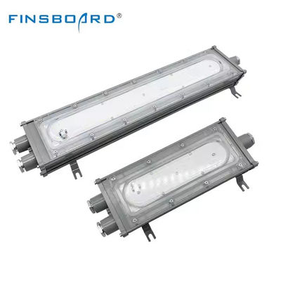 IP65 SMD2835 LED explosieveilige lineaire lamp met aluminium gehard glas voor gevaarlijke locaties