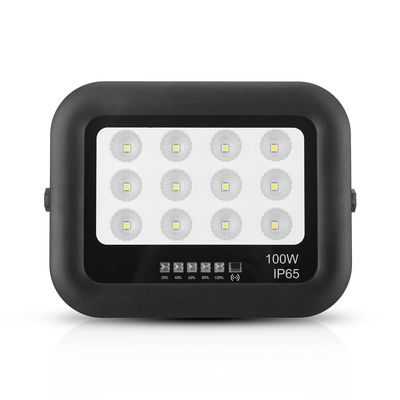 Buiten Tuin Ip65 ABS Gehard Glas Zonne Lamp Schijnwerper 100w Led Zonne Schijnwerper