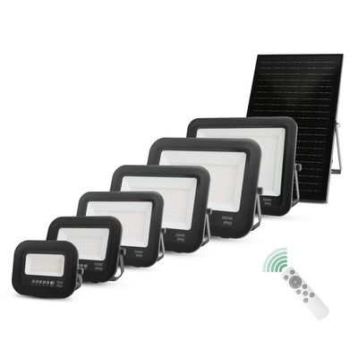 Hoog lumen buitenzonnewerkkamerlamp Ip65 Control Aluminium Zonne-Led Flood Light