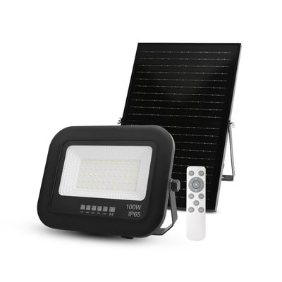 Hoog lumen buitenzonnewerkkamerlamp Ip65 Control Aluminium Zonne-Led Flood Light
