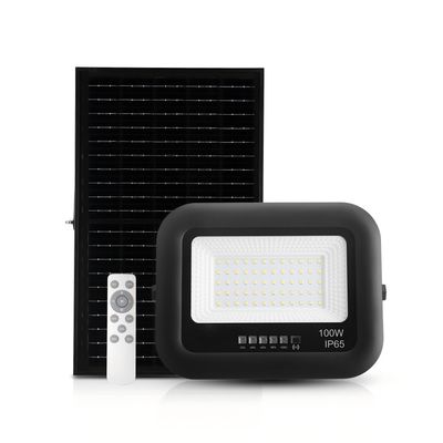 Hoog lumen buitenzonnewerkkamerlamp Ip65 Control Aluminium Zonne-Led Flood Light