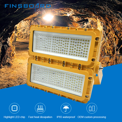 Fabriek Werkplaats Aluminium gehard glas LED explosiebestendige verlichting 150W 300W 600W