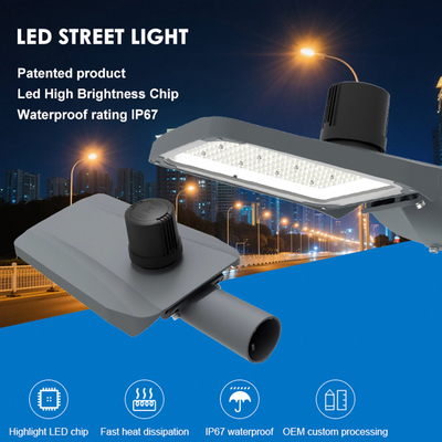 Ip67 Die-Cast Aluminium 50w 100w 150w 200w Light Control Integrated Led Street Light