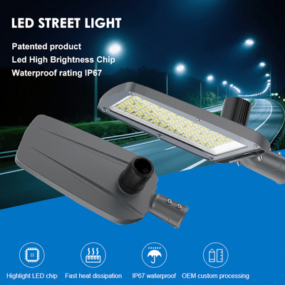 Buitenweg Highway LED Street Light 50W 100W 150W IP66 Waterdicht Energiebesparend