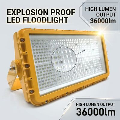 600W explosiebestendige LED overstromingslicht IECEx noodbatterij back-up 72000lm IP67 kopervrij aluminium marine verlichting