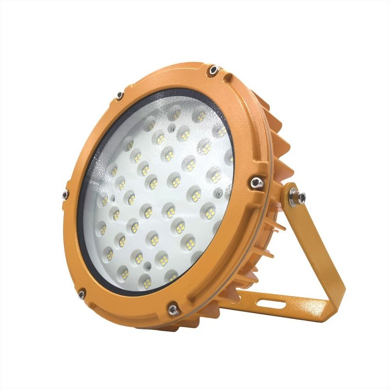 100W LED Explosieveilige High Bay Lamp met IP66-classificatie en gehard glazen lens voor gevaarlijke omgevingen