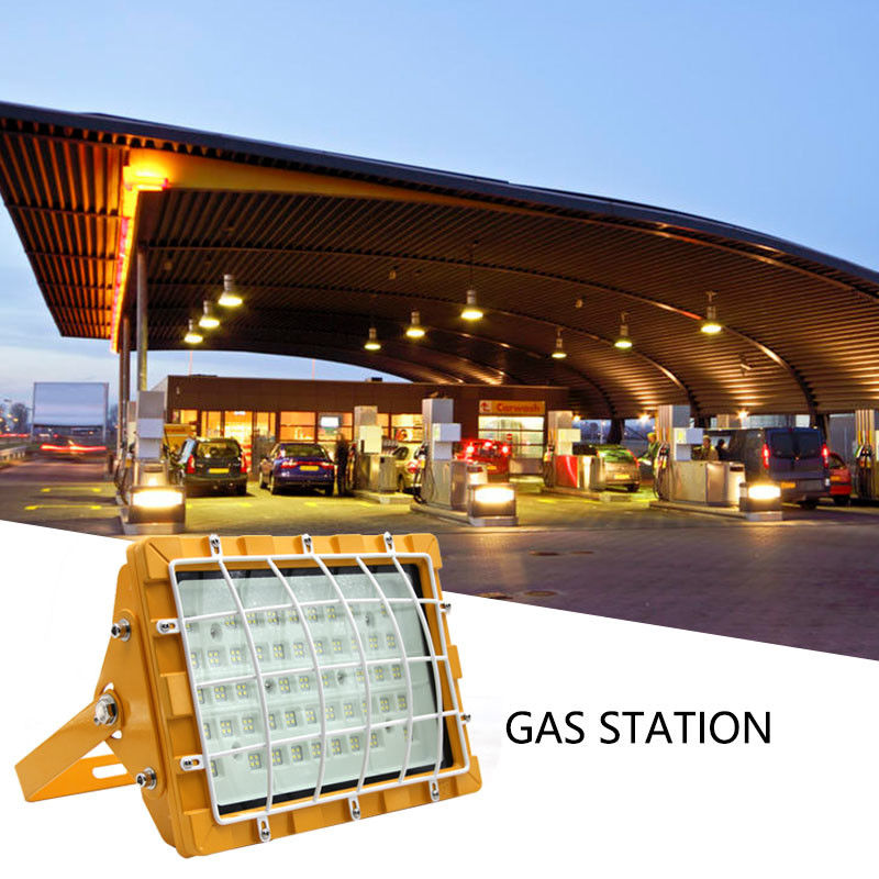 Aluminium gehard glas IP65 150W explosiebestendige LED-overstromingslicht voor gevaarlijke locaties