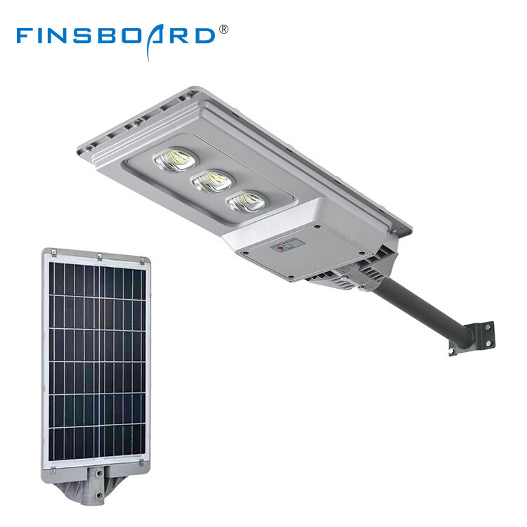 Waterdicht Ip65 Buitenwegverlichting 100w 200w All in One Solar Led Street Lights