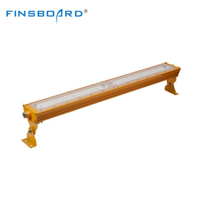 Led explosiebestendige lineaire lamp 200w met behulp van die-cast fin warmte-dissipatie technologie
