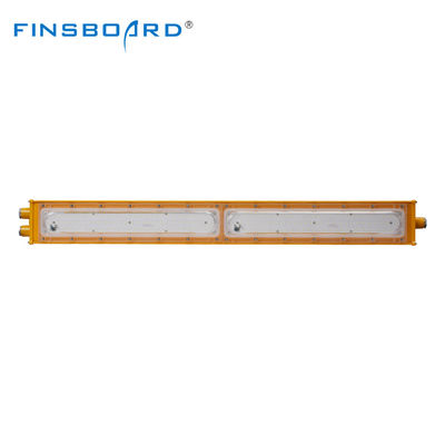 Led explosiebestendige lineaire lamp 200w met behulp van die-cast fin warmte-dissipatie technologie