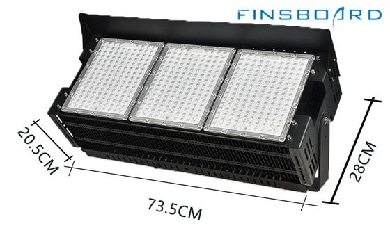 Afstembare LED-stadionverlichting 6500w 45° Lenshoek