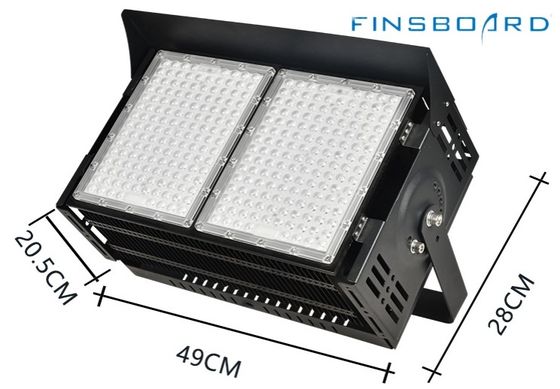 Afstembare LED-stadionverlichting 6500w 45° Lenshoek
