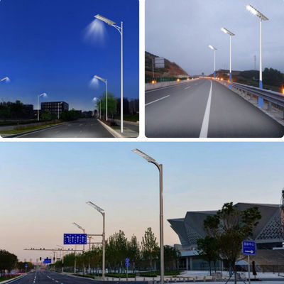Energiebesparend Waterdicht Buiten IP65 All in One Smart Energy LED Lighting Geïntegreerd Zonne-Straatlicht 60W 80W 100W