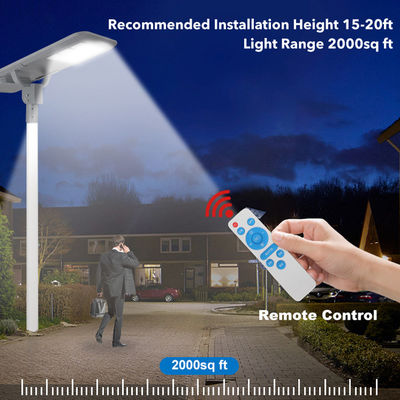 Buitenwegverlichting Ip66 Waterdicht Straatlicht 400w 600w 800w 1000w 1200w Geïntegreerd All in One Led Solar Street Light