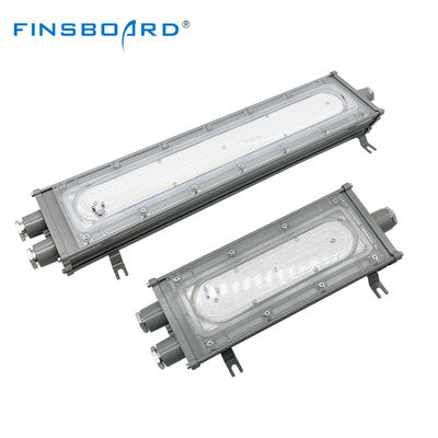 IP65 SMD2835 LED explosieveilige lineaire lamp met aluminium gehard glas voor gevaarlijke locaties