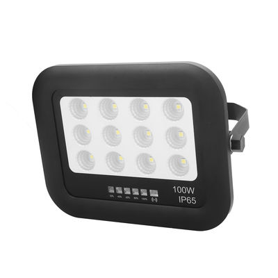 Buiten Tuin Ip65 ABS Gehard Glas Zonne Lamp Schijnwerper 100w Led Zonne Schijnwerper